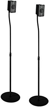 Hama - Soporte altavoces "Slim", 1230 mm, 5 kg (2 unidades)