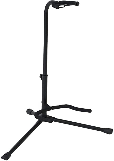 BSX 518050 - Soporte para guitarra acústica y eléctrica, color negro
