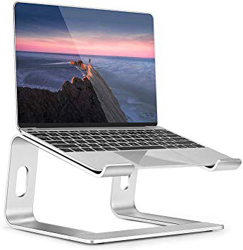 Soporte para Portátil, Soporte Ordenadores Portátiles, Soporte para Laptop para Aluminium, Bases de Portátiles para Notebook PC Laptop MacBook, Mesa para Ordenador para 11-17 Pulgadas
