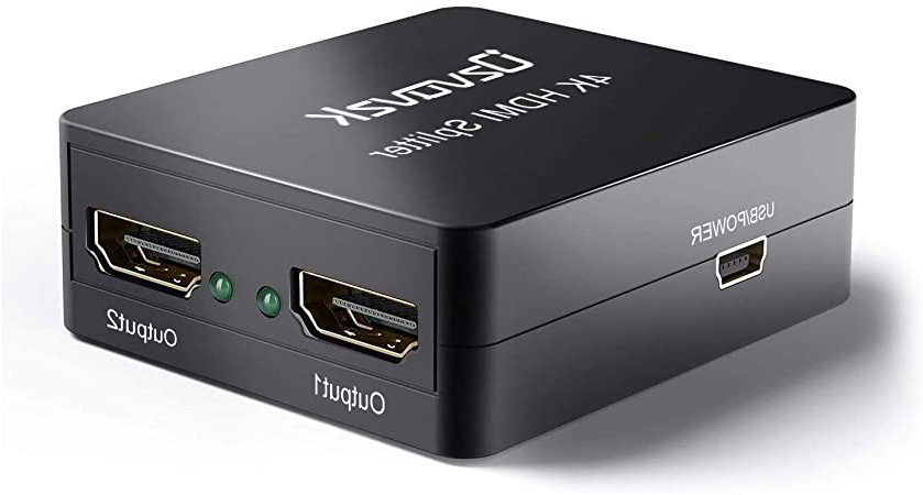 Ozvavzk HDMI Splitter,4k HDMI 1x2