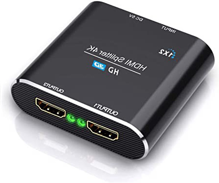HDMI Splitter 4k,ABLEWE Aluminio Splitter
