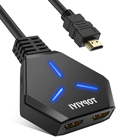 HDMI Splitter 4K TOPYIYI Duplicador