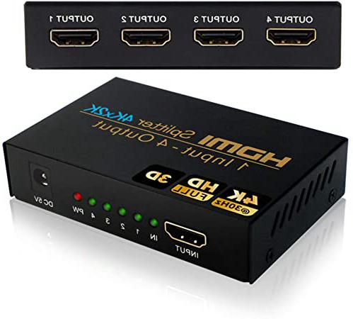 Splitter HDMI, 4 Salidas NIERBO