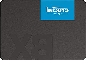 Crucial BX500 CT240BX500SSD1 Disco Duro Sólido Interno SSD de 240 GB (3D NAND, SATA, 2,5 Pulgadas)