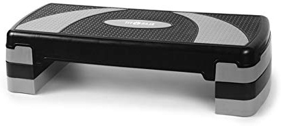 Klarfit – Step para aerobic Fitness estática escalón Altura Regulable (Maletero, 3 niveles de altura, hasta max. 250 kg) 190802011
