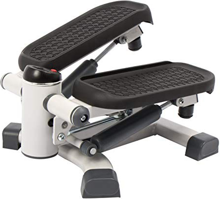 SportPlus SP-MSP-005 Máquina 2 en 1 con Tecnología de Conmutación Patentada-Mini Step Lateral y de Subida y Bajada con Ordenador de Entrenamiento, Adultos Unisex, 35 x 23,5 x 40 cm