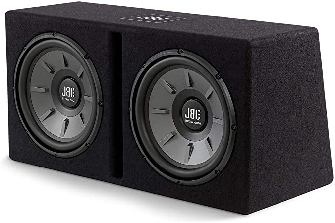 Caja con 2 Subwoofers Box