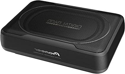 Pioneer TS-WX130DA 50W Subwoofers para Coche - Subwoofer para Coche (Active Subwoofer, 50W, 20-200Hz, 160W, 100dB, 1 Ω), Negro