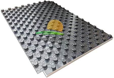 Panel radiante termoaislante con almohadillas