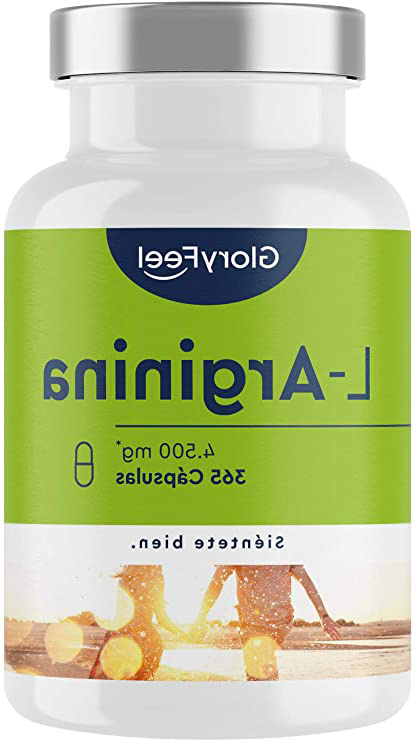 L-Arginina - 365 cápsulas veganas