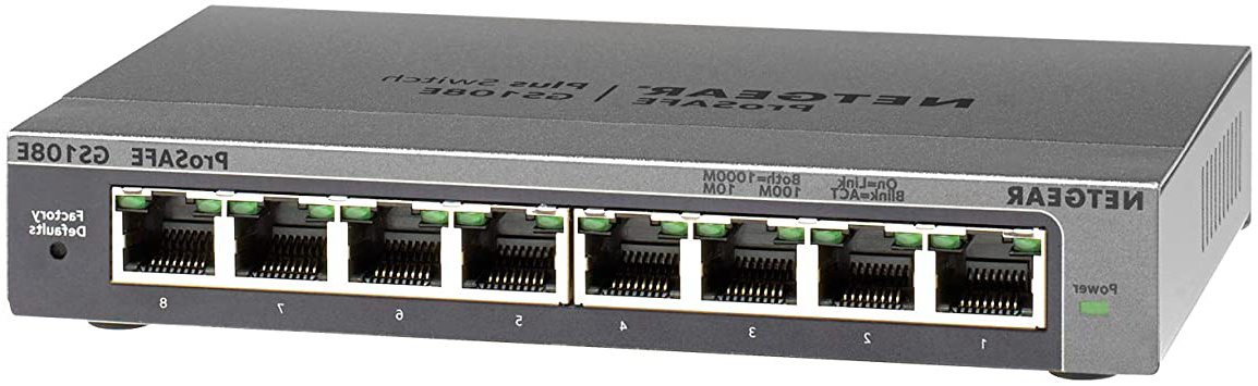 Netgear GS108E-300PES - Switch conmutador