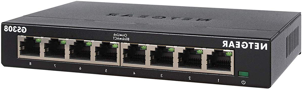 







Netgear GS308 Switch 8 Puertos 10/100/1000, Switch gigabit Plug and Play, Switch ethernet de sobremesa, Caja de Metal sin Ventilador






