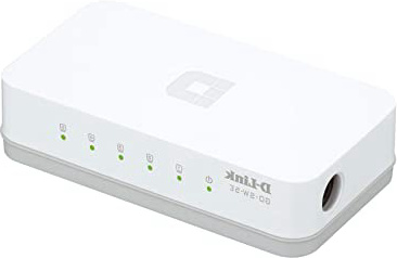 







D-Link GO-SW-5E - Switch de Red con 5 Puertos 10/100 Mps, Color Blanco






