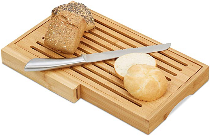 Relaxdays Tabla Cortar Pan con