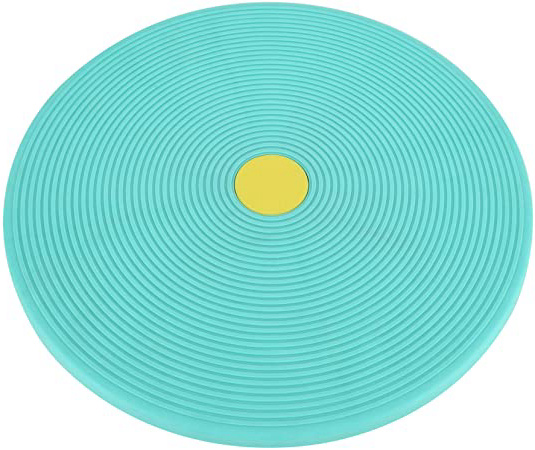 Ultrasport Tabla de Equilibrio 2 en 1, Disco para Entrenar la coordinación, Apta también para estiramientos, terapéutico para prevenir caídas,Unisex, Multicolor,Ø Aprox. 38 cm