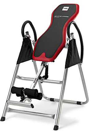 BH Fitness GRAVITYX Tabla inversora, Adultos Unisex, Negro Rojo, Talla Única