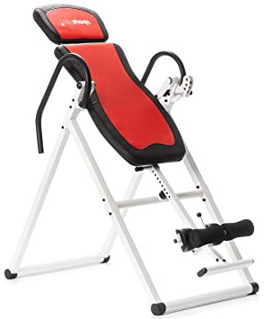 SportPlus Tabla de Inversión con Sistema de Balance Tabla de Gravedad Plegable, Ángulo de inversión.