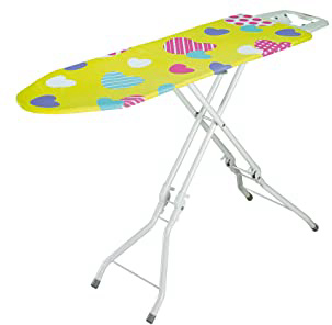 Rayen 6054 - Tabla de planchar plegable, con altura de las patas regulable, 120 x 38.84 x 38 x 10 cm