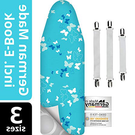 smart&gentle Funda de Tabla de Planchar 5 Capas, Ajustable, reflectora de Calor y Vapor, Funda para Tablas de Planchar de hasta 115x35 cm, M