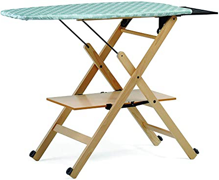 Foppapedretti Assai Tabla de Planchar, Natural, Dimensiones abiertas: H 85/88/91 | P 50 | L 123 cm