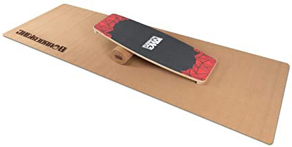 BoarderKING - Tabla de Equilibrio para Uso Interior, edición Limitada, Color Rojo