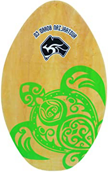Circle One - Tabla de Skimboard Unisex, diseño de Tortuga, 76,2 cm, Color Natural