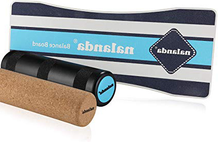 NALANDA Balance Board, Plataformas de Equilibrio para Mejorar la Fuerza del Núcleo y Las Habilidades para Wakeboard, Surf y Monopatí
