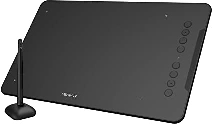 XP-PEN Deco 01 V2 Tableta Gráfica 10 x 6.25 Pulgadas Tableta de Dibujo con Función de Inclinación Compatible con Android y 8 Teclas de Atajos con el Último Software de Dibujo de Artrage Lite
