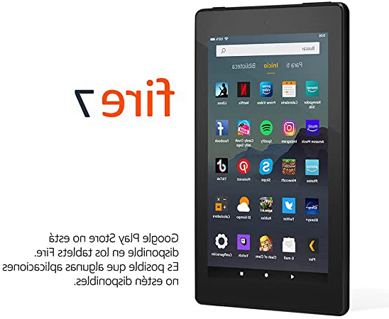 Tablet Fire 7, pantalla de