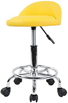 KKTONER Taburete de Cuero Artificial