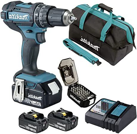 Makita DHP482RFX3 DHP482RFX3-Taladro Atornillador de