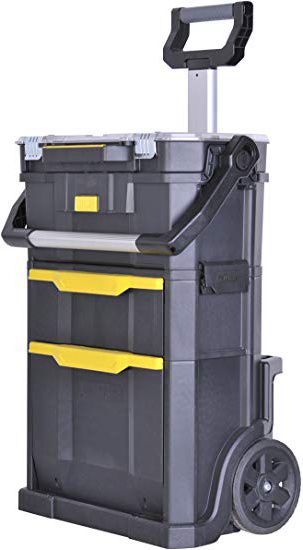 STANLEY STST1-79231 - Taller móvil para herramientas 2 en 1, 56 x 38,2 x 76,4 cm