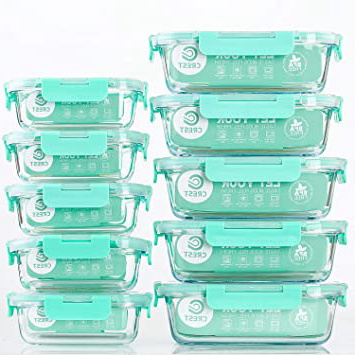 CREST Set de 10 Recipientes