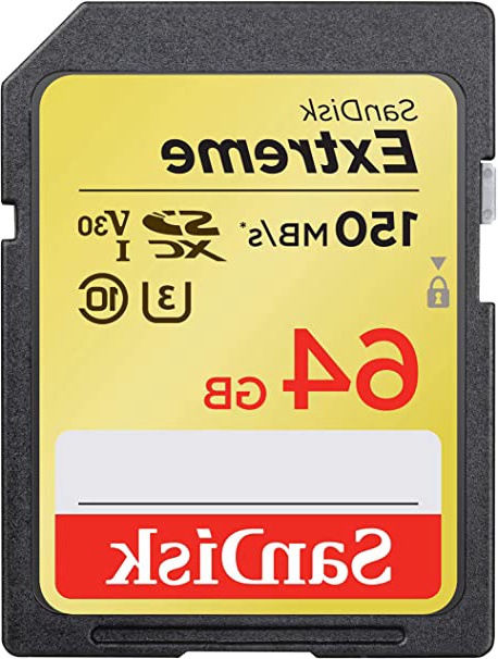 SanDisk Extreme 64GB SDXC -