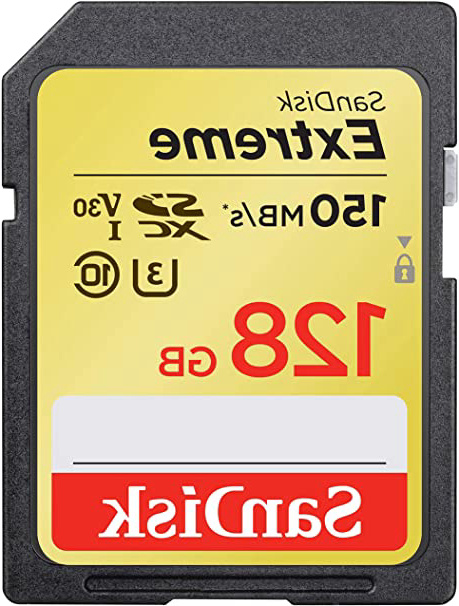 SanDisk Extreme 128GB SDXC Memory