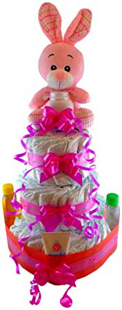 Tarta de pañales Dodot Johnson
