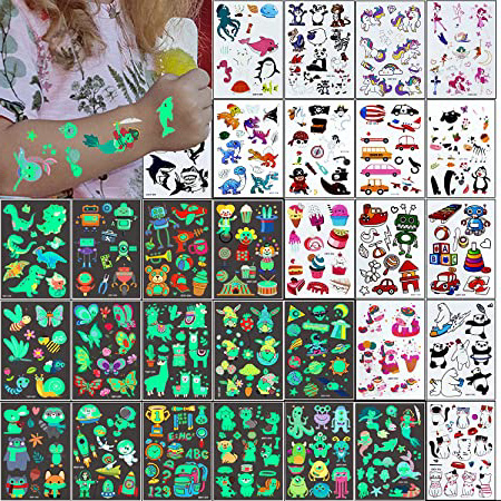 Tatuajes Temporales Niños Pegatinas,326 Tatuajes