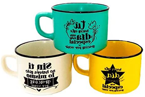 DISOK Lote de 30 Tazas con Frases Gracias por Venir - Tazas para Detalles de Bodas, Bautizos y Comuniones. Tazas para Regalar Bodas