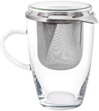 Bohemia Cristal M283874 - Mug Infusion con Filtro y Tapa 35 cl
