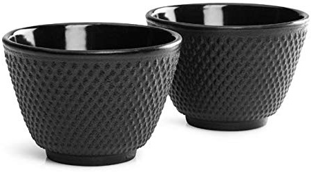 Bredemeijer G004Z - Tazas de té Jang, negro (juego de 2)