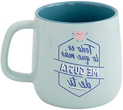 Mr. Wonderful Taza, Multicolor, único