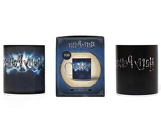HARRY POTTER Taza termocolora Wand, Cerámica, 8 x 8 x 12 cm