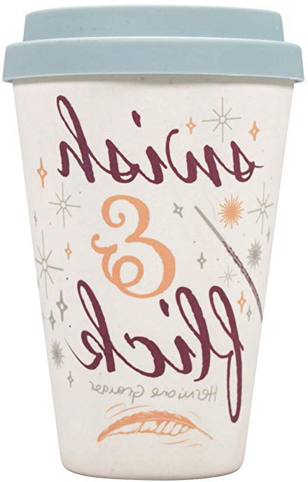 Half Moon Bay MUGTHP23 Taza de viaje Hermione Granger, Harry Potter, 400 milliliters, Silicona