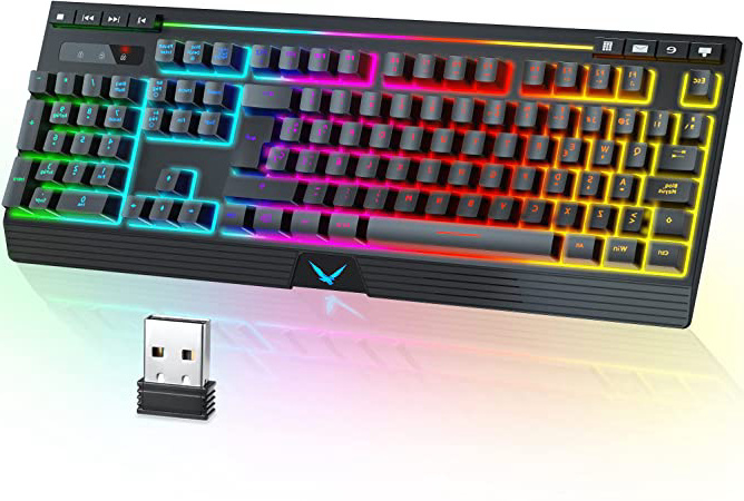 Teclado Inalambrico Gamer Español, TopMate
