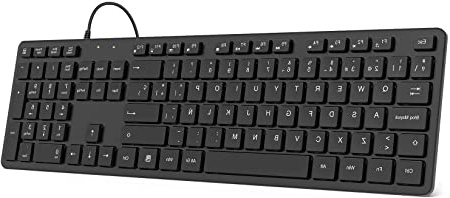TedGem Teclado con Cable, USB