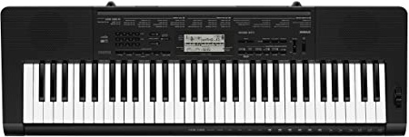 Casio CTK-3500 - Teclado digital, 61 teclas sensibles, estilo piano, Negro