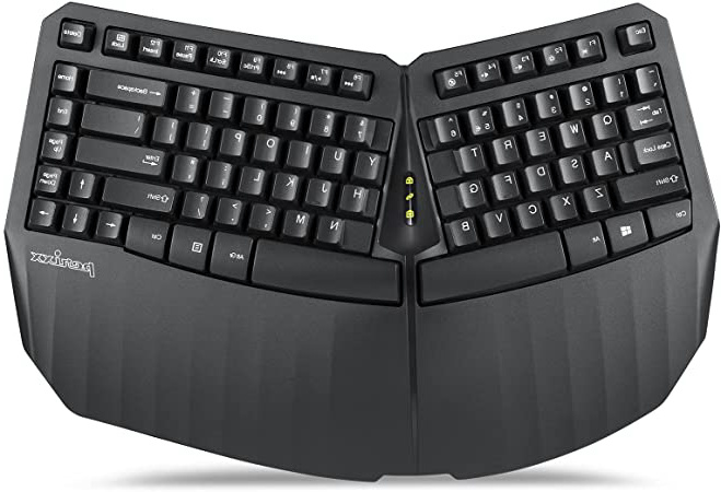Perixx PERIBOARD-613B Mini Teclado Ergonómico