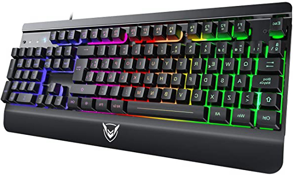 PICTEK Teclado Gaming, Teclado Gaming