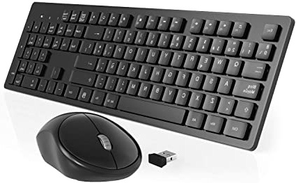 TedGem Teclado y Raton Inalambrico