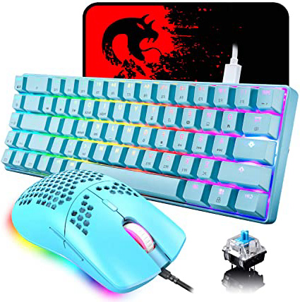 60% Teclado mecánico para Juegos